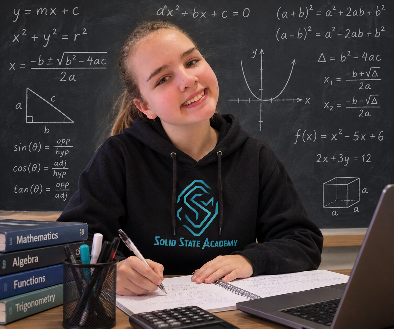 Solid State Academy student